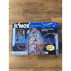 K’nex Set Serpent’s Spiral Coaster Imagine * Build * Play Pieces And Replacement